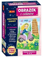 Zabawki kreatywne - Obrazek z cekinów Podróże małe i duże Włochy - miniaturka - grafika 1