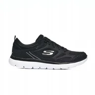 Buty sportowe damskie - Buty sportowe Skechers Summits-suited 12982-BKW 41 - miniaturka - grafika 1