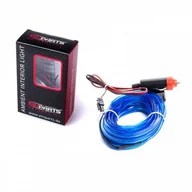 Akcesoria motoryzacyjne - Ambient, światłowód LED EINPARTS, niebieski, pasek 5m. - miniaturka - grafika 1