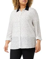 Koszulki i topy damskie - Armani Exchange Damska koszulka Stick to Me, White Stick Print, XL - miniaturka - grafika 1