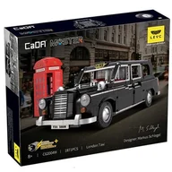 Klocki - Klocki CaDA Master model auta 32 cm samochód LEVC London Taxi taksówka C62004W 1871 elementów - miniaturka - grafika 1