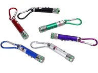 Latarki - BRELOK Z LASEREM LATARKA LASER WSKAŹNIK LASEROWY ZABAWKA DLA KOTA breloczek - miniaturka - grafika 1