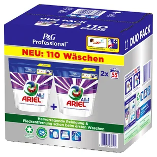 2 x ARIEL Professional color  55 kapsułki do prania - Środki do prania - miniaturka - grafika 1