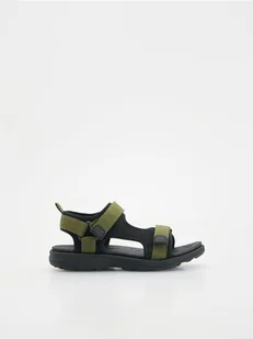 Reserved - Sandały na rzepy - zielony - Buty dla chłopców - miniaturka - grafika 1