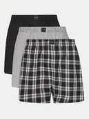Majtki męskie - Calvin Klein Underwear Komplet 3 par bokserek 000NB4006A Kolorowy - miniaturka - grafika 1
