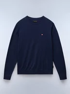 Swetry męskie - NAPAPIJRY Sweter "Decatur 5" w kolorze granatowym - miniaturka - grafika 1