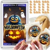Pieczywo chrupkie - CIASTECZKA Z WRÓŻBĄ zabawa na Halloween Magia Przeznaczenia dla dzieci 100 - miniaturka - grafika 1