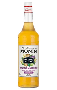 Baza koktajlowa MIXER MONIN Porn Star Martini Mix 1l - Syropy i koncentraty owocowe - miniaturka - grafika 1
