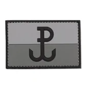 Odzież taktyczna i umundurowanie - 101 Inc. - Naszywka 3D - Polska Walcząca - Szary - 444130-7010 - miniaturka - grafika 1