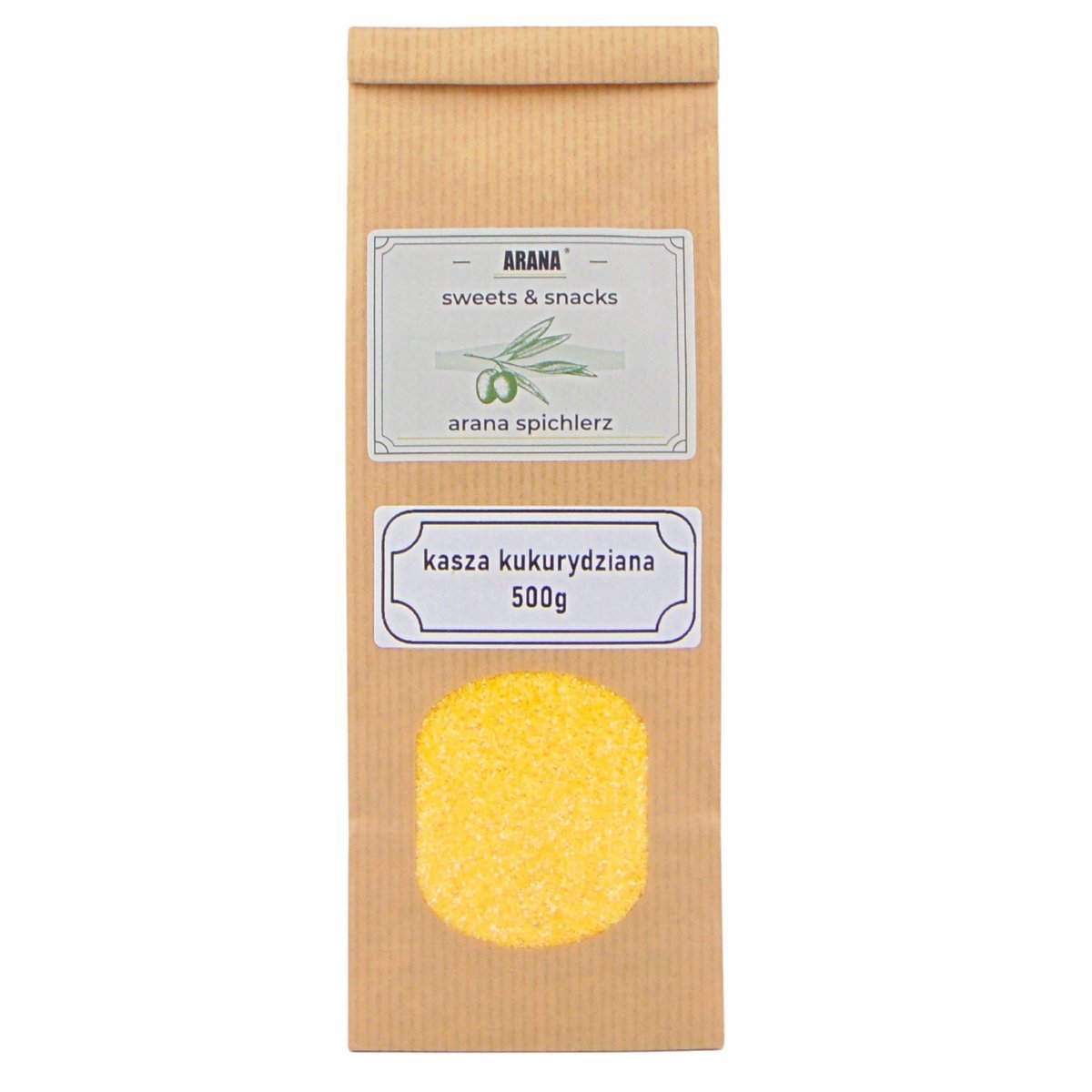 KASZA KUKURYDZIANA 500g drobna naturalna doskonała jakość