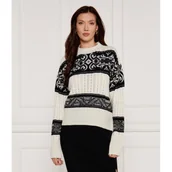 Swetry damskie - AKEP Sweter | Regular Fit | z dodatkiem wełny - miniaturka - grafika 1