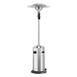 Lampa gazowa w kolorze srebra ENDERS Elegance - Ogrzewacze tarasowe - miniaturka - grafika 1