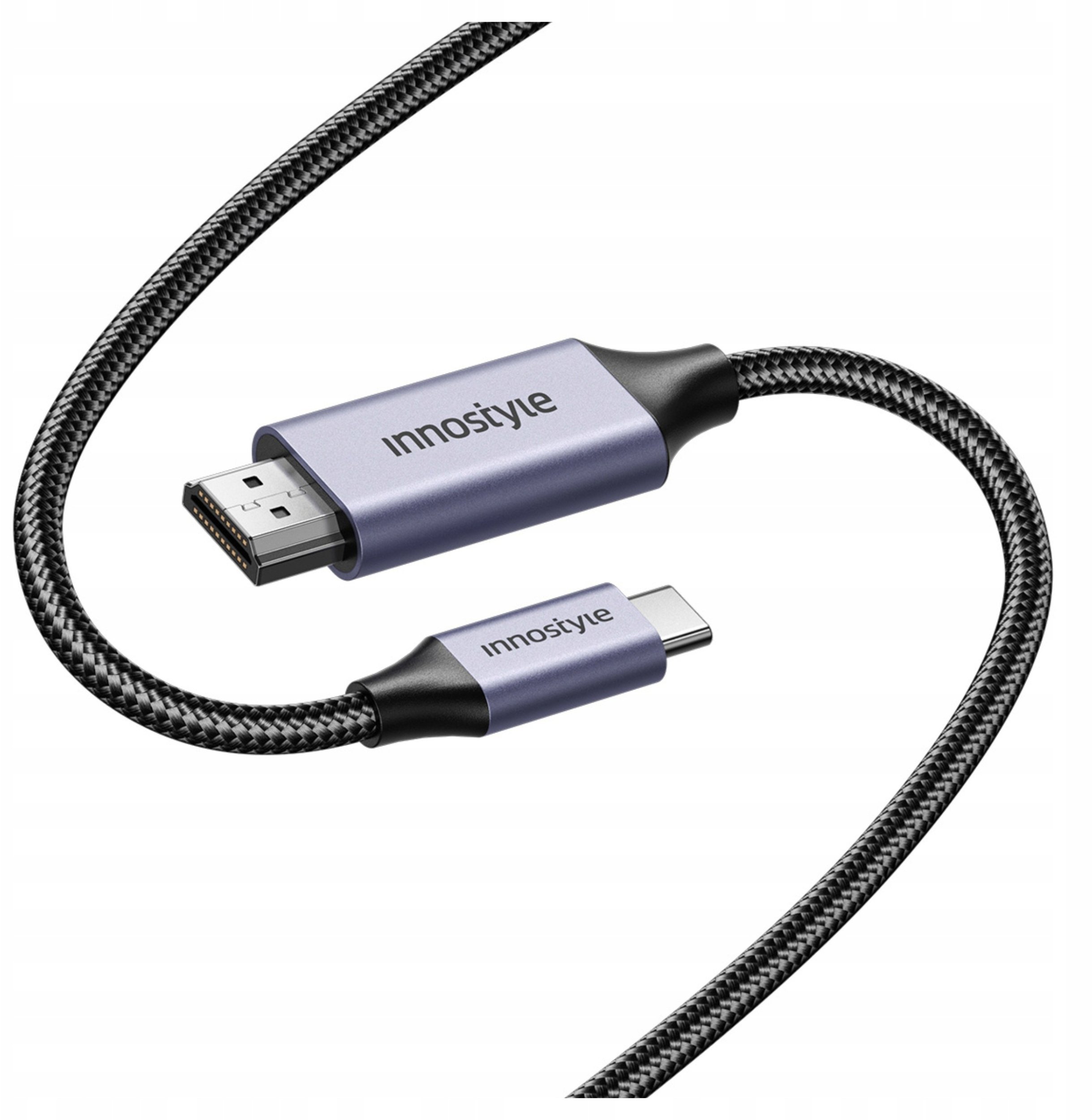 Kabel Co2 INNOSTYLE KABEL USB-C HDMI ADAPTER PRZEJŚCIÓWKA DO MONITORA TV 4K 60HZ 2M