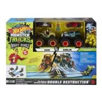 Hot Wheels, zestaw Roarin Rumble tor samochodowy, GXP825388 - Tory, garaże, parkingi - miniaturka - grafika 1