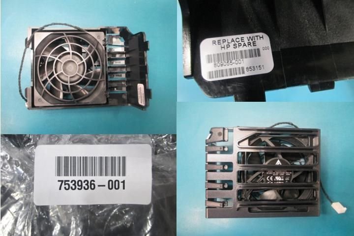 Memory fans assembly for HP