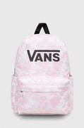 Plecaki szkolne i tornistry - Vans plecak dziecięcy OLD SKOOL GROM BACKPACK kolor różowy duży z nadrukiem - miniaturka - grafika 1