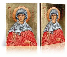 Ikona religijna Święta Laura z Kordoby - Ikony i obrazy sakralne Ikona religijna Święta Laura z Kordoby - Ikony i obrazy sakralne - miniaturka - grafika 1