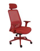 Fotele i krzesła biurowe - Krzesło biurowe Sven Red - miniaturka - grafika 1