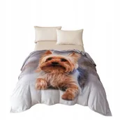 Koce - Koc 160x200 realistyczny nadruk miękki pled narzuta wzór York Cotton World - miniaturka - grafika 1