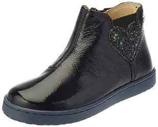 Naturino Glarny High, Botki dziecięce i dziewczęce, Wielobarwny granatowy, 25 EU - Botki damskie - miniaturka - grafika 1