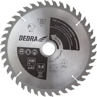 Tarcze do pił - Dedra Piła tarczowa tarcza do drewna HM 170X24X16 H17024E - miniaturka - grafika 1