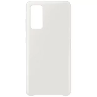 Samsung Silicone Cover do Galaxy S20 FE białe - Obudowy do telefonów - miniaturka - grafika 1