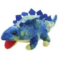 Maskotki i pluszaki - Pacynka do zabawy dla dzieci mały niebieski dinozaur Puppet Company - miniaturka - grafika 1