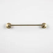 Zawiasy, okucia i inne akcesoria - Uchwyt meblowy podłużny Luciola 128 Mosiężny Nielakierowany - miniaturka - grafika 1