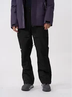 Spodnie narciarskie - 4F Spodnie snowboardowe 4FAW23TFTRM345 Czarny Regular Fit - miniaturka - grafika 1
