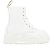 Glany damskie - Buty Dr Martens Vegan Jadon II Boot Kemble Mono Platforms 27335113 - białe - miniaturka - grafika 1