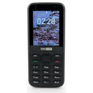 Maxcom MK241 Czarny - Telefony komórkowe - miniaturka - grafika 1