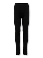 Legginsy - ONLY KOGEMILI szczotkowane legginsy SWT NOOS, czarny, 122/128 cm - miniaturka - grafika 1