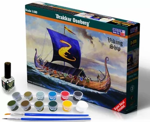 Mastercraft, Łódź Wikingów Drakar Oseberg 1:180, Model do sklejania, 8+ - Modele do sklejania Mastercraft, Łódź Wikingów Drakar Oseberg 1:180, Model do sklejania, 8+ - Modele do sklejania - miniaturka - grafika 1