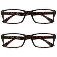 Okulary przeciwsłoneczne - The Reading Glasses Company Te okulary do czytania przedsiębiorstwach czarno-niebieski brązowy kolor liliowy Reader wartość 4er Pack Mężczyźni Kobiety rrrr92 RR92-2-250 - miniaturka - grafika 1