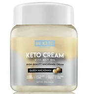 Słodkie kremy i masła - BeKeto Keto Krem Królowa Makadamia 250g - miniaturka - grafika 1