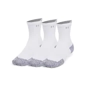 Skarpetki damskie - Skarpetki do biegania uniseks (3-pack) Under Armour UA AD Run Cushion 3pk Crew - białe - miniaturka - grafika 1