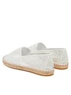 Espadryle damskie - KARL LAGERFELD Espadryle Kamini KL80121A Biały - miniaturka - grafika 1