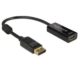 Delock Kabel adapter DisplayPort (M) - Hdmi (f) - Adaptery i przejściówki - miniaturka - grafika 3