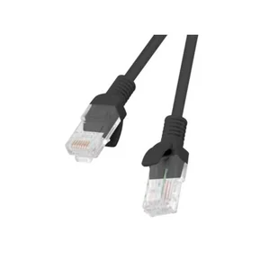 Lanberg Patchcord kat.6 0.5M UTP czarny 1_605040 - Patchcordy - miniaturka - grafika 1