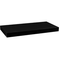 Półki do salonu - CZARNA PÓŁKA NAŚCIENNA WISZĄCA VOLATO 30 CM - miniaturka - grafika 1