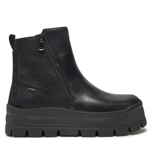 Botki Geox Spherica EC7 D46WSG 04322 C9999 Czarny - Botki damskie - miniaturka - grafika 1