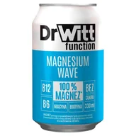 Napoje gazowane - Dr Witt Function Magnesium Wave Gazowany napój wieloowocowy o smaku ananasa i cytryny 330 ml - miniaturka - grafika 1