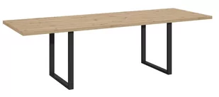 Stół Tblt483-C826 180(260)X90 Czarny / Dąb Artisan - Inne meble do salonu - miniaturka - grafika 1