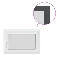 Tablice i flipcharty - vidaXL Okno piwniczne RISOR 90x50 cm uchylno-rozwierne DIN prawe - miniaturka - grafika 1