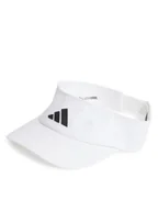 Czapki i chusty sportowe damskie - adidas Daszek Visor Climacool JN6085 Biały - miniaturka - grafika 1