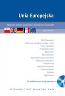 Encyklopedie i leksykony - Unia Europejska Słownik polsko-angielsko-niemiecko-francuski z płytą CD - Kienzler Iwona - książka - miniaturka - grafika 1