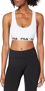 Fila damski biustonosz sportowy biały biały S - Biustonosze - miniaturka - grafika 1