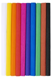 Top-2000 Bibuła marszczona Creatinio 50x200 mix klasyczny komplet 10 sztuk 400153930 TOP-2000 400153930 - Szkolne artykuły papiernicze - miniaturka - grafika 1