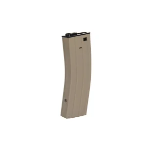 Magazynek ASG 470rd Hi-Cap Magazine do replik M4/M16 - tan - Amunicja i osprzęt ASG - miniaturka - grafika 1