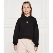 Bluzy dla dziewczynek - Calvin Klein Jeans Bluza Loose fit - miniaturka - grafika 1